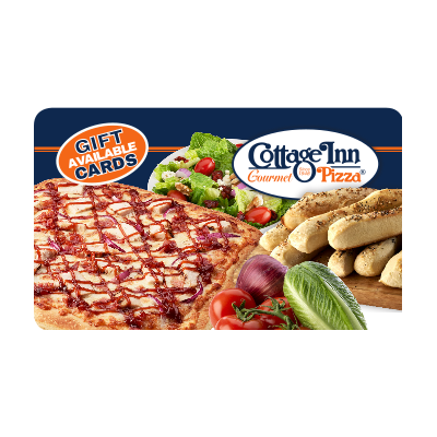 Gift Card Give The Gift Of Gourmet Pizza Cottage Inn Pizza