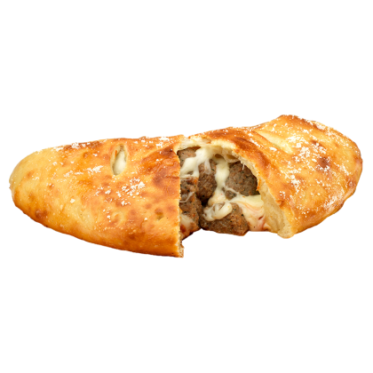 Calzone with Meatballs