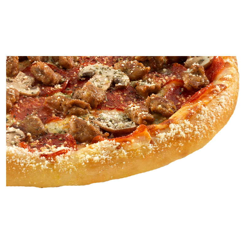 Cottage Inn pizza with Crust Parmesan