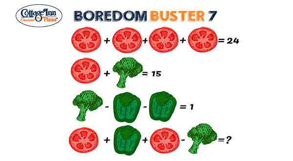 Boredom Buster toppings game
