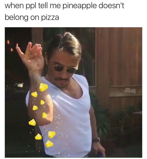 Pineapple pizza meme