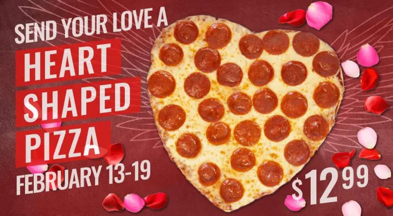 Heart Shaped Pizza