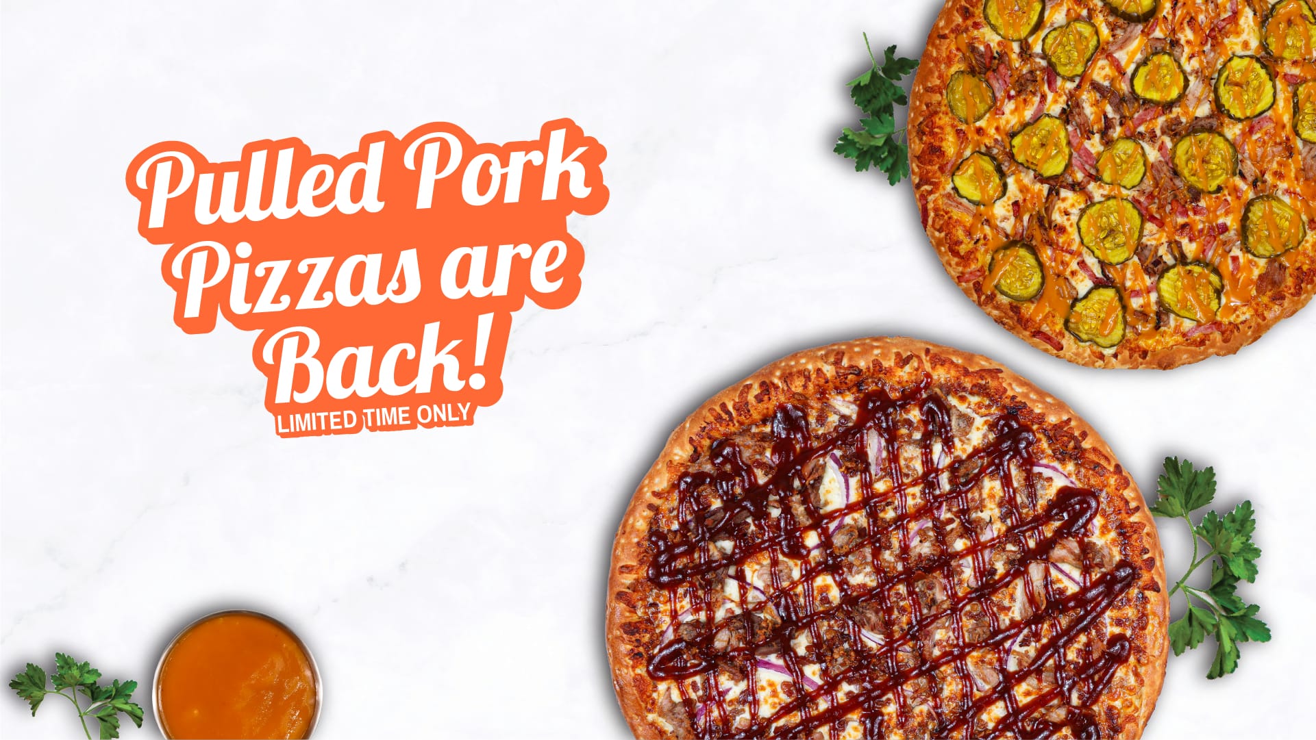 Pulled Pork Pizzas - The Cuban and Smokehouse BBQ (06.01.26)